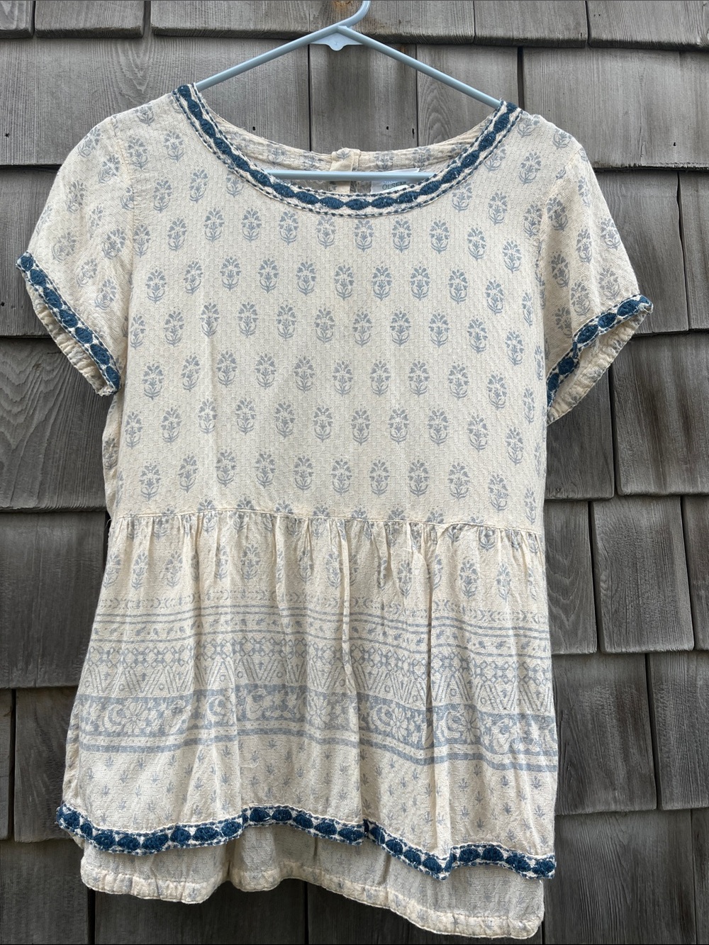 Sigrid Olsen short sleeve top S